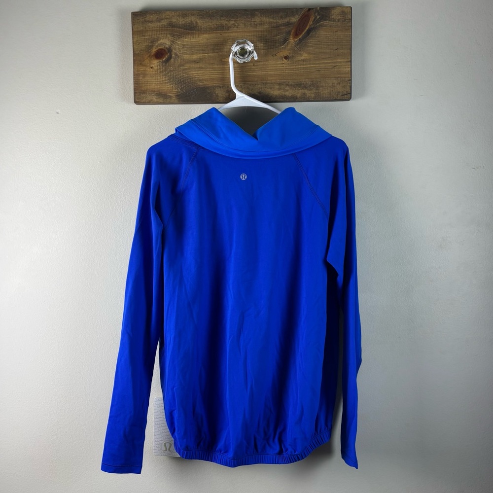 NEW Lululemon Healthy Heart Pullover Baroque Blue Size 6 NEW w/ TAGS $88 Retail